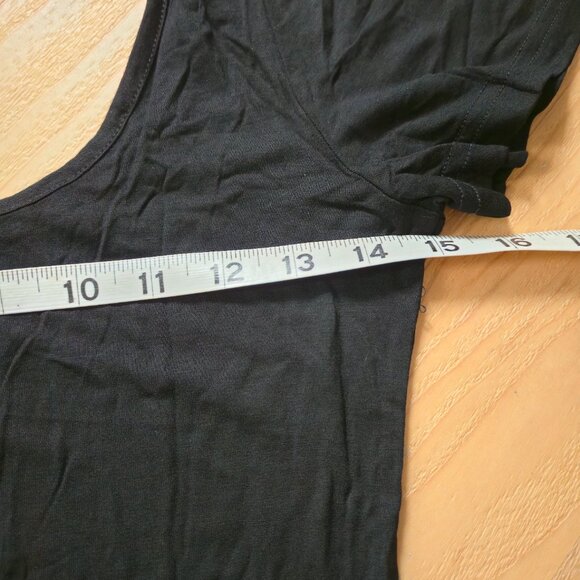 CQ by CQ Basic Large Black Short Sleeve Leotard - Picture 5 of 7